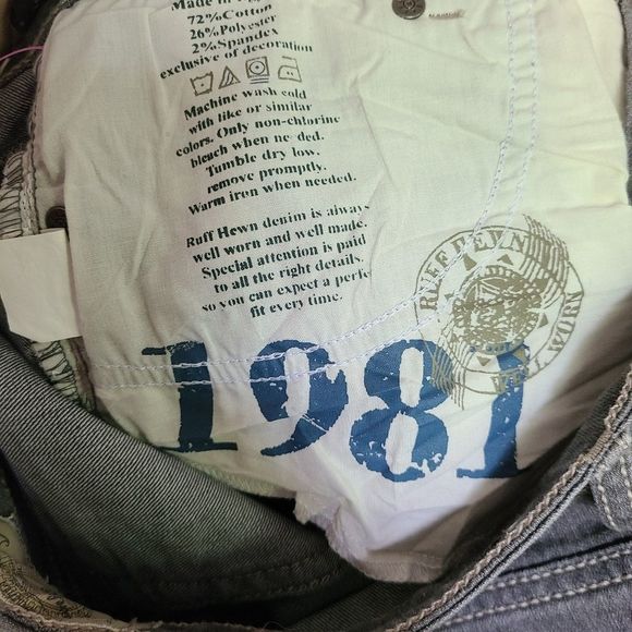 Woman's Ruff Hewn Grey Bootcut Jeans 10 - Picture 7 of 7